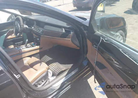 2011 BMW 750I xDrive из США, поврежденный, VIN WBAKC6C57BC395092